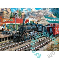 EuroGraphics 1000 db-os puzzle - The Old Depot Station by Ken Zylla (6000-5876)