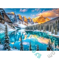 EuroGraphics 1000 db-os puzzle - Lake Morraine in Winter (6000-6101)