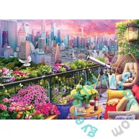 EuroGraphics 1000 db-os puzzle - NY Rooftop Garden (6000-6161)