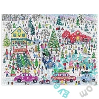 Galison 1000 db-os Fóliás puzzle - Christmas Tree Farm