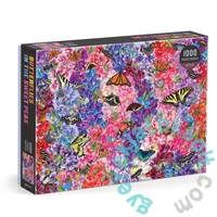 Galison 1000 db-os puzzle - Butterflies In the Sweet Peas, Troy Litten (83357)