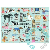 Galison 1000 db-os puzzle - Hot Dogs A-Z (49094)