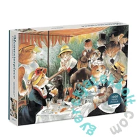 Galison 1000 db-os puzzle - Meowsterpiece - Luncheon of the Boating Party (67517)