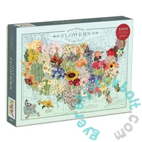 Galison 1000 db-os puzzle - USA State Flowers, Wendy Gold (64769)