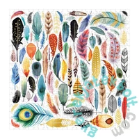 Galison 500 db-os Fóliás puzzle - Feathers (57822)