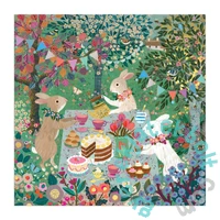 Galison 500 db-os Fóliás puzzle - Spring Tea Party (84514)