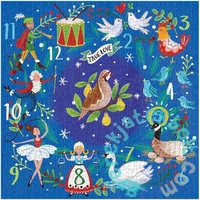 Galison 500 db-os puzzle - 12 Days Wreath (71194)