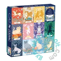 Galison 500 db-os puzzle - Cat Zodiac (57068)