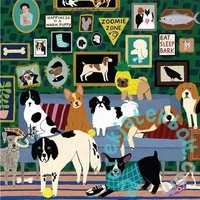 Galison 500 db-os puzzle - Lounge Dogs (75758)