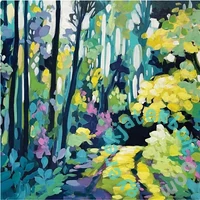 Galison 500 db-os puzzle - Painted Path (81889)