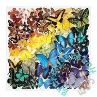 Galison 500 db-os puzzle - Rainbow Butterflies (62567)