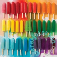 Galison 500 db-os puzzle - Rainbow Popsicles (51226)