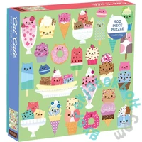 Galison 500 db-os puzzle - Mudpuppy - Cat Cafe (55859)