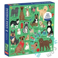 Galison 500 db-os puzzle - Mudpuppy - Doodle Dog And Other Mixed Breeds (57310)