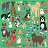 Galison 500 db-os puzzle - Mudpuppy - Doodle Dog And Other Mixed Breeds (57310)