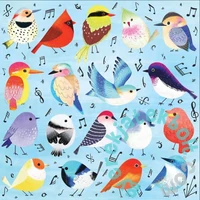 Galison 500 db-os puzzle - Mudpuppy - Songbirds (57655)