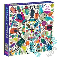 Galison 500 db-os puzzle - Mudpuppy - Kaleido Beetles (62338)