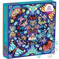 Galison 500 db-os puzzle - Mudpuppy - Kaleido-Butterflies (62345)