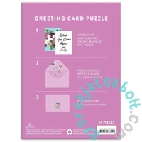 Galison 60 db-os Képeslap puzzle - Say It With Flowers - Hi (67241)