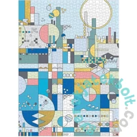 Galison 1000 db-os Fóliás puzzle - City By The Sea, Frank Lloyd Wright (67500)
