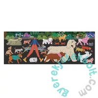 Galison 1000 db-os panoráma puzzle - Dog Walk (69528)