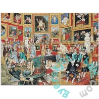 Galison 1500 db-os puzzle - Tribuna of the Uffizi Meowsterpiece (69719)