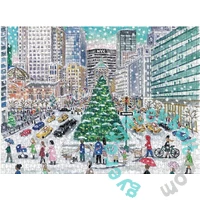 Galison 1000 db-os puzzle - Snowfall on Park Avenue