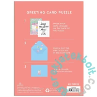 Galison 60 db-os Képeslap puzzle - Confetti Birthday Cake (78278)