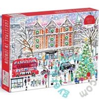 Galison 1000 db-os puzzle - Christmas in London, Michael Storrings (78353)