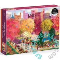Galison 1000 db-os puzzle - Autumn at the City Market, Joy Laforme (80141)