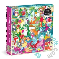 Galison 500 db-os puzzle - Mudpuppy - Caturday Afternoon (80806)