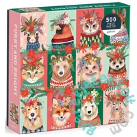 Galison 500 db-os puzzle - Furry And Bright  (82541)