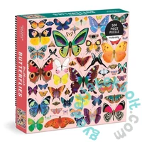 Galison 500 db-os puzzle - Mudpuppy - Brilliant Butterflies (85252)