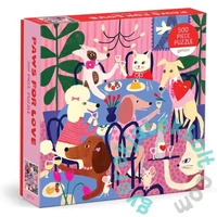 Galison 500 db-os puzzle - Paws For Love  (85955)