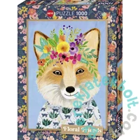 Heye 1000 db-os puzzle - Floral friends - Friendly Fox (30035)