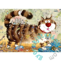 Heye 1000 db-os puzzle - Look Closely! - At the Cat (30067)