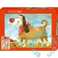 Heye 1000 db-os puzzle - Look Closely! - At the Dog (30066)