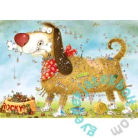 Heye 1000 db-os puzzle - Look Closely! - At the Dog (30066)