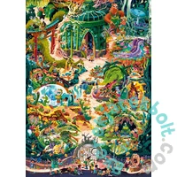 Heye 2000 db-os Triangular puzzle - Botanic Garden (30088)