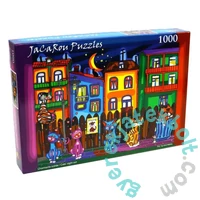 JaCaRou 1000 db-os puzzle - Cats night out (JP-CS100005)