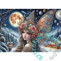 JaCaRou 1000 db-os puzzle - Fairy in frost (JP-FAIR1000)