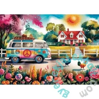 JaCaRou 1000 db-os puzzle - Fields of freedom (JP-FIEL1000)