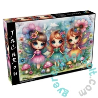JaCaRou 1000 db-os puzzle - Garden fairy trio (JP-GARD1000)