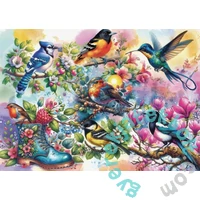 JaCaRou 1000 db-os puzzle - Lovely feathered beauties (JP-LOVE1000)