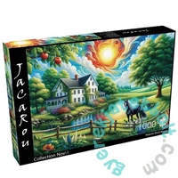 JaCaRou 1000 db-os puzzle - Majestic black beauty (JP-MAJE1000)