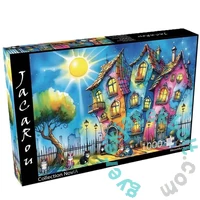 JaCaRou 1000 db-os puzzle - Meowtiful night (JP-MENI1000)