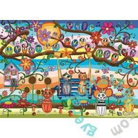 JaCaRou 1000 db-os puzzle - A moewsical concert (JP-MEOW1000)