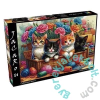 JaCaRou 1000 db-os puzzle - Playful basket quartet (JP-PLAY1000)