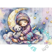 JaCaRou 1000 db-os puzzle - Teddy and stars (JP-TEDD1000)