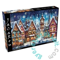JaCaRou 1000 db-os puzzle - Twinkling holiday streets (JP-TWIN1000)